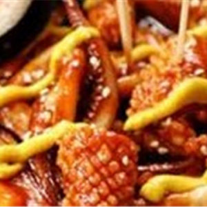 韓式芥末烤魷魚 韓式芥末烤魷魚