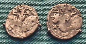 馬哈茂德·伽色尼發行的銀幣