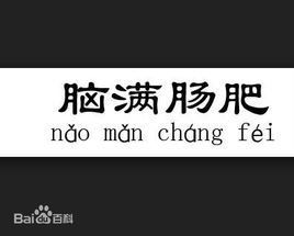 腦滿腸肥 腦滿腸肥