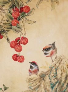 鴻運當頭圖(局部)