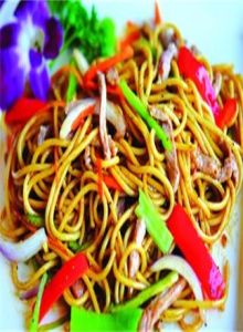 柳松茸炒麵 柳松茸炒麵