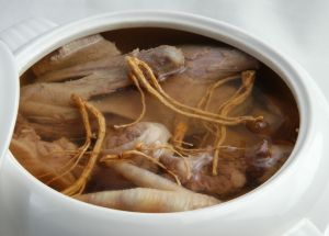 花旗參燉水鴨湯 花旗參燉水鴨湯