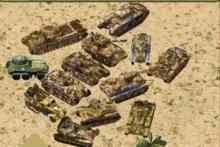 坦克，裝甲車方面的改進