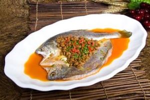 臘八豆蒸黃魚 臘八豆蒸黃魚