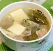 雪裡蕻肉片湯 雪裡蕻肉片湯