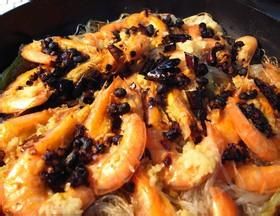 豉蒜冬粉蝦 豉蒜冬粉蝦