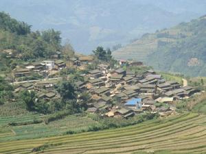 毛家村村莊全貌