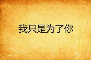 我只是為了你 我只是為了你