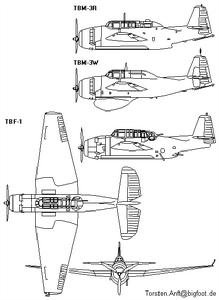 美國TBF魚雷轟炸機