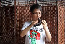 正在演奏的林風