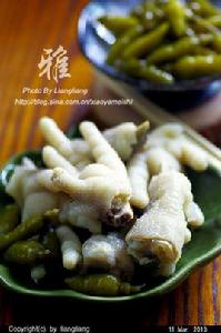 醃泡椒鳳爪 醃泡椒鳳爪