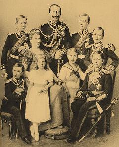 威廉二世一家的全家福，1902年