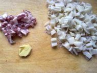 反枝莧炒雙丁 反枝莧炒雙丁