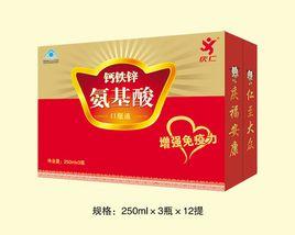 慶仁牌鈣鐵鋅胺基酸口服液