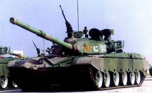 中國ZTZ99式主戰坦克