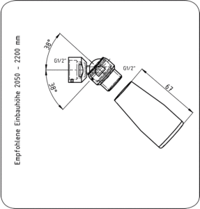 Serio頭頂花灑設計圖
