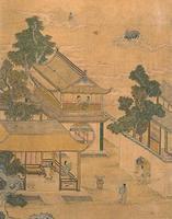 緙絲七夕乞巧圖軸 緙絲七夕乞巧圖軸