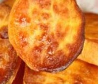 香煎地瓜片 香煎地瓜片