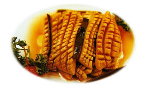 抓炒杜仲腰花 抓炒杜仲腰花