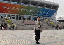 指導學生參加挑戰杯競賽現場