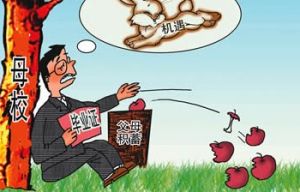 賴校族易變為啃老族