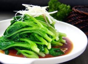 糖拌菜心 糖拌菜心