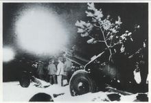 上甘嶺戰役中的志願軍炮兵陣地