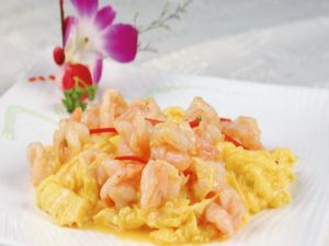 鮮蝦滑蛋 鮮蝦滑蛋