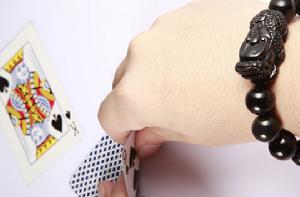 白馬寺御福堂開光黑曜石貔貅手鍊