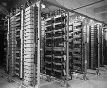 步進制電話交換機機房