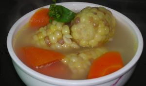 紅蘿蔔玉米煲豬利