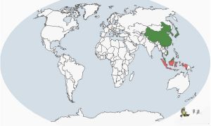 仙八色鶇分布圖