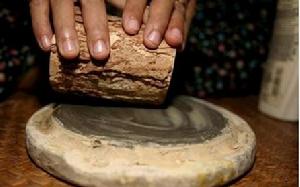 黃香楝粉的製作