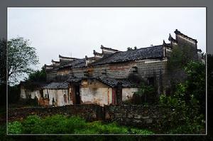 （圖）民居高聳的馬頭牆