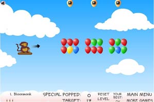 小猴子戳氣球3 小猴子戳氣球3