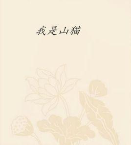 我是山貓 我是山貓