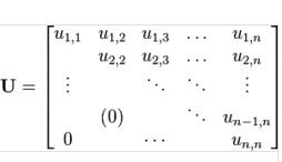 三角矩陣 三角矩陣