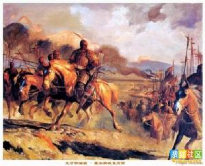 出塞·金帶連環束戰袍