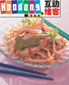 酸辣茶香耳絲 酸辣茶香耳絲