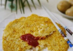 雞蛋煎焗面 雞蛋煎焗面