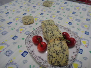 黑芝麻黃油餅乾