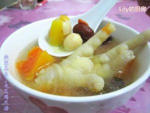 木瓜雞爪湯