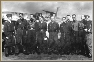 聯隊第5中隊合影,這是一隻西線王牌中隊