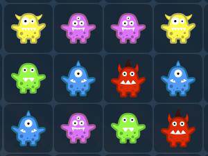 七彩小怪消消看