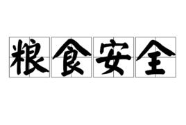 糧食安全[農業學術語]
