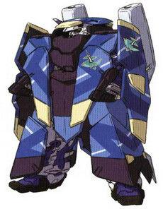 異端高達藍色機全裝甲形態 異端高達藍色機全裝甲形態