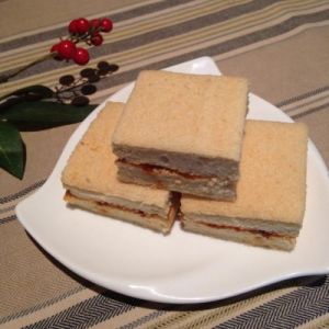 豆漿香草蛋糕卷 豆漿香草蛋糕卷