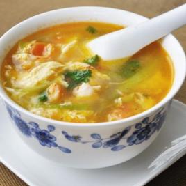 蝦仁番茄雞蛋湯 蝦仁番茄雞蛋湯