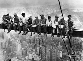 摩天樓頂上的午餐 摩天樓頂上的午餐