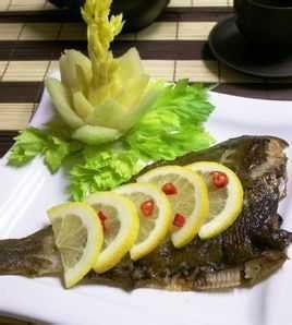 香煎龍利魚 香煎龍利魚